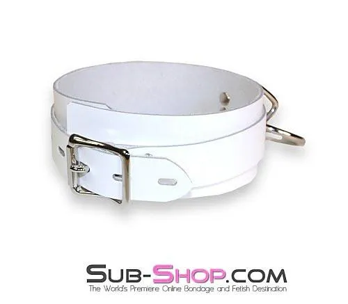 3667A      Pure Submission Locking Leather Collar