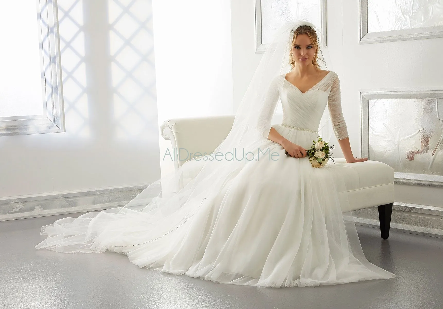 Blu - Amelia - 5880 - Cheron's Bridal, Wedding Gown