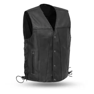 MKL - Scorpio Men's Motorcycle Leather Vest