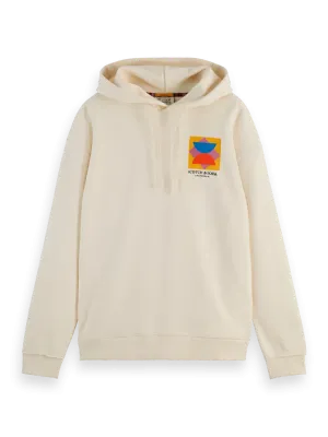 Patchwork Applique Artwork Hoodie (Ivory) - SS178765WI24101