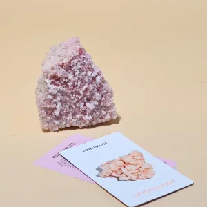 Pink Halite 4 inch