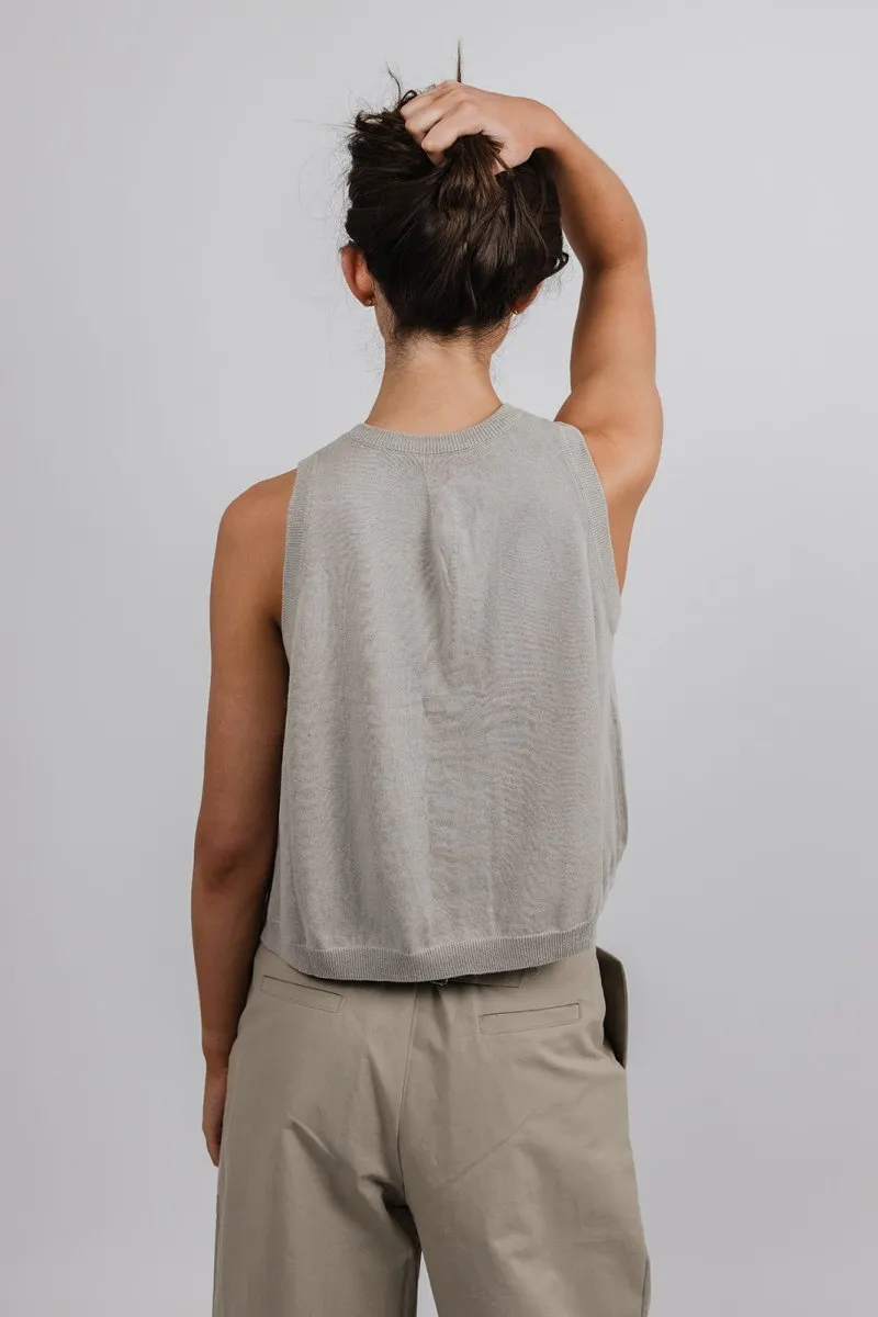 Pip Cotton & Linen Vest