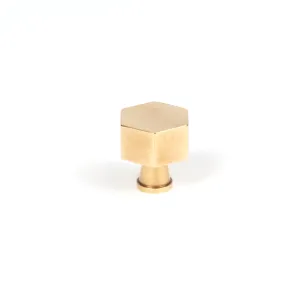 Polished Brass Kahlo Cabinet Knob - 25mm | From The Anvil