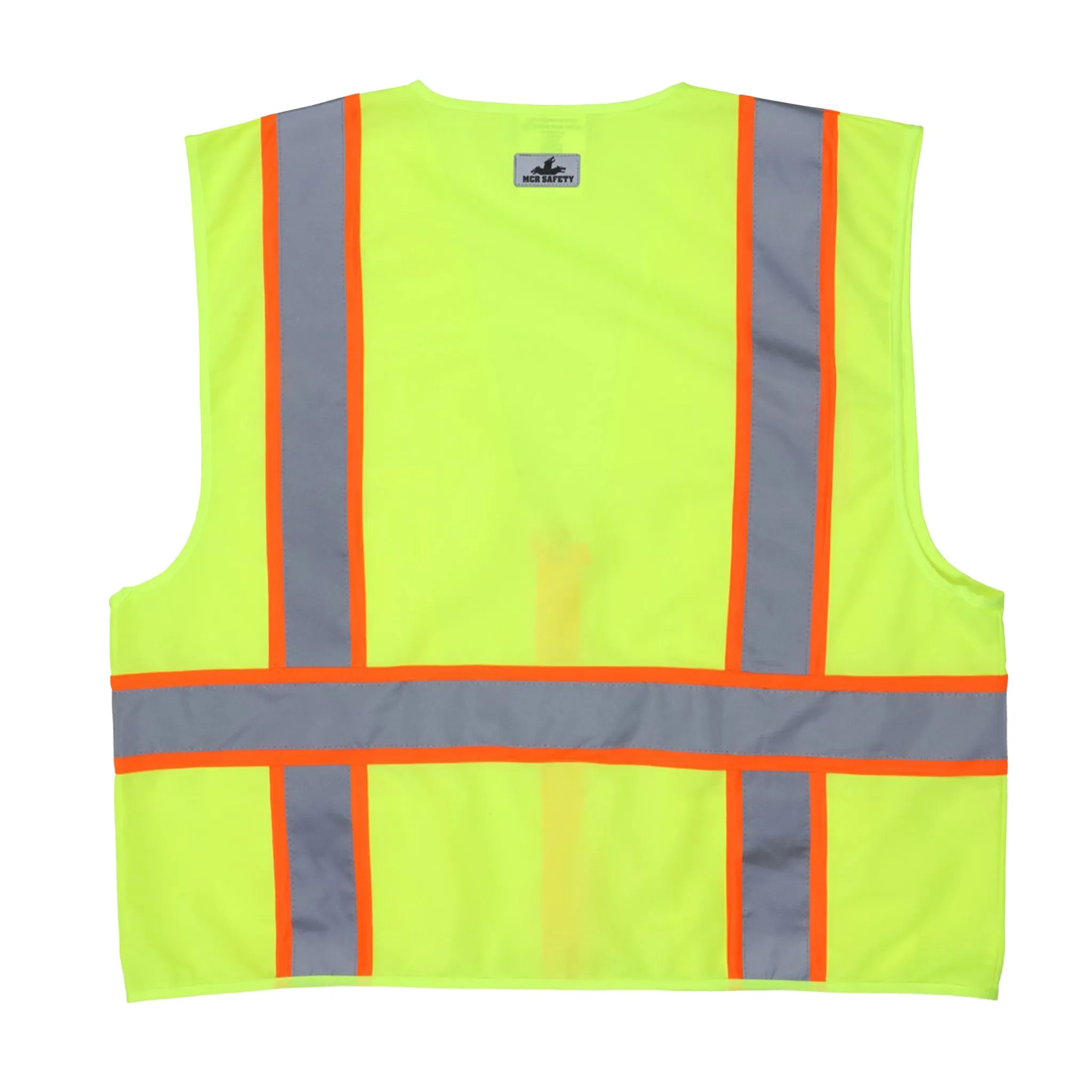 Premium Solid Surveyor Safety Vest With Zipper