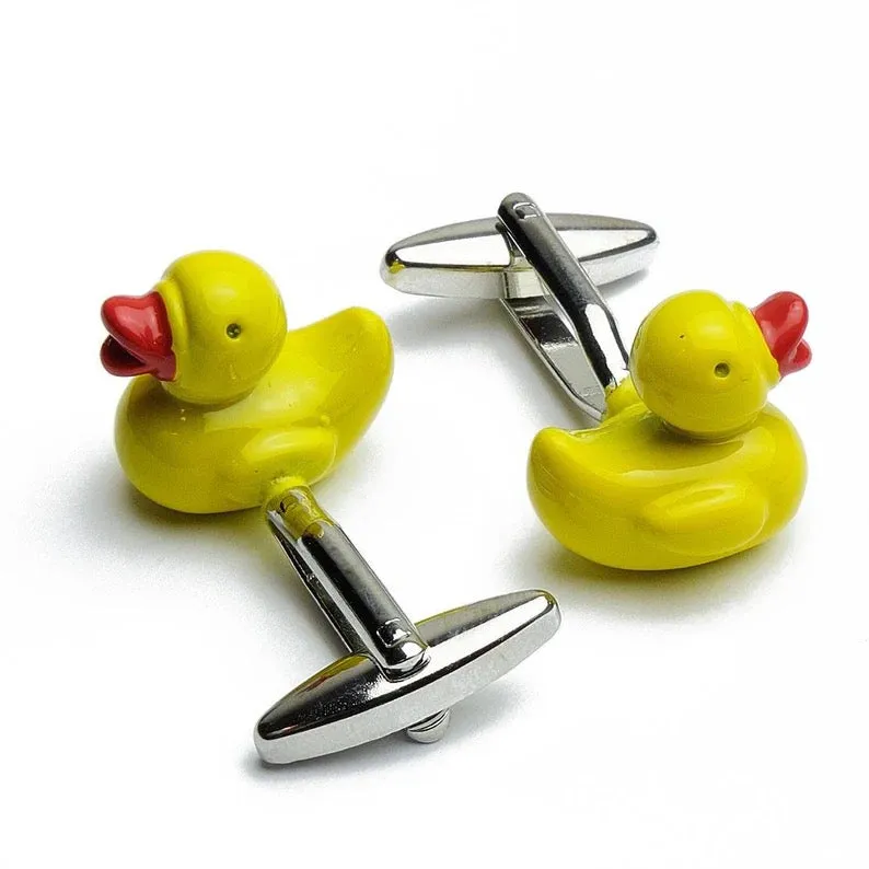 Rubber Duck Cufflinks