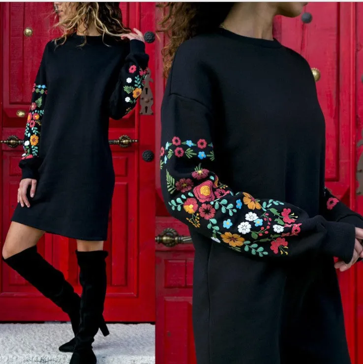 Winter Bloom Dress Layer