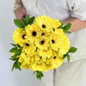 Yellow Gerbera Radiance Flower Bouquet