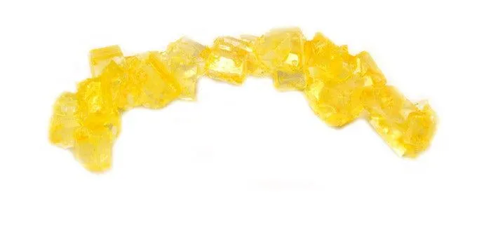 Yellow Lemon Rock Candy Strings